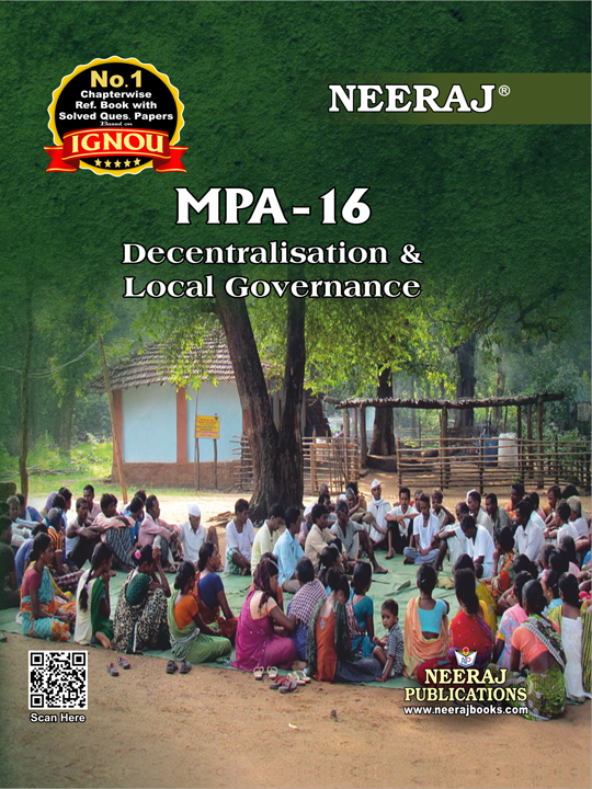Decentralisation and Local Governance